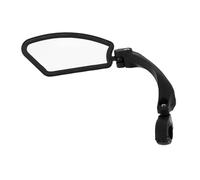 MAJORMENCH Adjustable Bike Mirror Rotatable Wide Angle Rearview Handlebar Mirror for Mountain and Road Bikes Lightweight Weather Resistant Enhanced Awareness Left Side