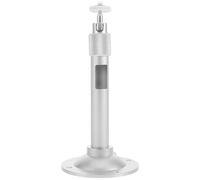 MAJORMENCH Adjustable Mini Projector Ceiling Mount Bracket in Silver Aluminium Alloy with Easy Installation for Ceiling Mounting and Projection Needs