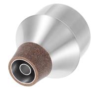 MAJORMENCH Aluminium Alloy Trumpet Straight Mute Muffler Metal Practice Trumpet Replacement Accessory for Beginner and Adult