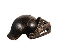 MAJORMENCH Ancient Roman Soldier Helmet for Lightweight Breathable Medieval Style Cosplay Headwear Decorative Hat for Halloween Carnival Party Dress Up