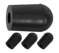 MAJORMENCH Bass Endpin Rubber Stopper Non-Slip Cap with 4 Pieces Sturdy Rubber Material for Upright Bass and Cello Performance Accessories