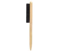MAJORMENCH Beard Brush for Men Small Wood Bristle Soft Handle Home Use Styling and Beard Cleaning Tool