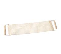 MAJORMENCH Beige Double-sided Foldable Back Scrubber for Shower Made of Natural Sisal Hemp, Effective Bath Back Scrubber and Exfoliating Tool for Smooth Skin