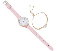 MAJORMENCH Bracelet Accurate Time Fashionable Delicate Alloy Pu Material Convenient to Wear Or Take Off Holiday Anniversary for Female Girl Watch Women Wrist Watch