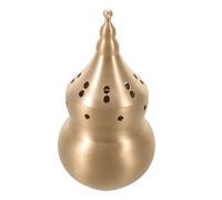MAJORMENCH Brass Gourd Hand Warmer Chinese Feng Shui Brass Statue Lucky Gourd Heater Portable Refillable Winter Hand Warmer Reusable Zen Decor for Travel and Hunting Winter Camping Essentials