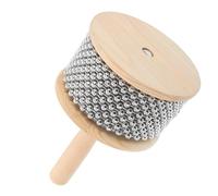 MAJORMENCH Cabasa Percussion Instrument Wooden Musical Plaything for Beginners School Teaching and Rhythm Development Suitable for All Ages