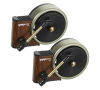 MAJORMENCH Car Vent Accessories 2 Sets Retro Record Player Air Freshener with Rotating Disc Aromatherapy for Vehicle Interior Decoration