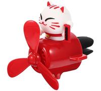 MAJORMENCH Car Vent Air Freshener Clip with Cartoon Animal Design Abs Material Aromatherapy Vent Clip for Car Interior Decoration Lovely Red for Home and Vehicle