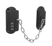 MAJORMENCH Childproof Fridge Lock with Adjustable Chain and Password Security, Universal Fit Abs Material Safety Lock for Refrigerator and Dishwasher Doors in Kitchens and Playrooms,