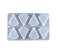 MAJORMENCH Creative to Silicone Design Mold Grid Cheese Eight with Easy Use with Soft Feel for DIY Baking of Production Chocolates and Cakes
