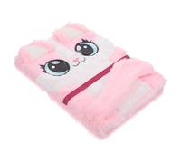 MAJORMENCH Cute Fluffy Notebook Cartoon Diary for College Students and Travelers Soft Liner Notebook for Creative Writing and Notes