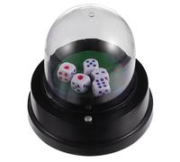 MAJORMENCH Electric Dice Cup Bar Dice Shaker Automatic Roller with Dices for Party Games Club Ktv Pub Entertainment No Battery Required
