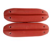 MAJORMENCH Fishing Net Support Buoy Floats Rope 2Pcs Red Foam Floating Balls for Seine Nets and Aquaculture 36X56X181Mm