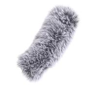 MAJORMENCH Furry Microphone Cover Windshield Muff for Conference Long Rod Mic, Outdoor Recording Noise Reduction Windscreen Accessory, Suitable for Podcasting and Interviews