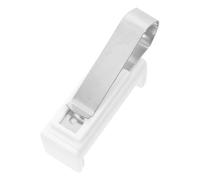 MAJORMENCH Garage Remote Visor Clip Adjustable White for Car Sun Visor, Universal Keychain Holder with Secure Storage for Garage Door Remote and Vehicle Accessories