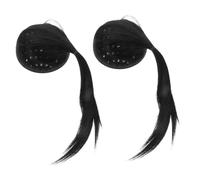 MAJORMENCH Hair Volume Pad 2pcs High Crown Seamless Wig Enhancer Styling Inserts Puff Hair Accessories for Bun
