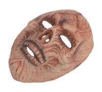 MAJORMENCH Halloween Skull Full Face Horror Zombie and Scarred Skeleton Mask for Adults Carnival Costume Party Halloween Headgear