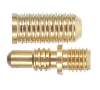 MAJORMENCH Heavy Duty Copper Billiard Cue Joint Screws for Pool and Snooker Cues Copper Construction Extension Screws for Enhanced Power and Control