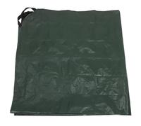 MAJORMENCH Heavy Duty Leaf Tarp 1.98x1.98m Collapsible Lawn Bag with Handles, Woven PE Material for Garden Cleanup and Outdoor Debris Collection