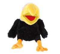 MAJORMENCH Interactive Owl Hand Puppet Plush Bird for Storytelling Movable Mouth Hand Puppet for Adults Soft Plush with Creative Role Play for Parties and Bedtime Stories