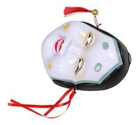 MAJORMENCH Japanese Style Kimono Mask for Cosplay and Stage Performance Traditional Japanese Drama Mask for Party and Masquerade for Halloween and Costume Events