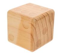 MAJORMENCH Large Wooden Dice Outdoor Game Fun Lawn Activity for Parties Family Gatherings Lightweight Safe and for Camping Picnics