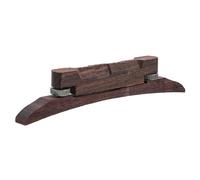 MAJORMENCH Mandolin Accessories Adjustable Bridge Dark Red Rosewood Tone Adjustment Replacement for Mandolin Lovers