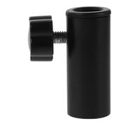 MAJORMENCH Metal Microphone Stand Adapter with Screw Plugin Durable Mic Arm Extension Tube for Stable Home Wear Resistant Metal Construction for Vibration Reduction and Easy