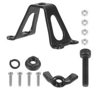 MAJORMENCH Metal Spare Wheel Carrier Frame for Rc Car, Iron Spare Tire Rack with Back Wheel Holder, Stable Replacement Tire Carrier Suitable for Remote Control Climbing Model Cars