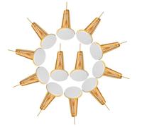 MAJORMENCH Metal Spring Base Compact Design for Handcraft Dolls and 12pcs Easy to DIY and Little Doll Ornaments for DIY Crafting