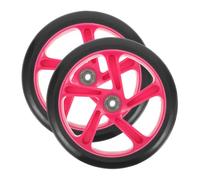 MAJORMENCH Mm Scooter Wheels High Elasticity Good Tensile Strength Pu Material Universal Wheel Replacement Designed for Electric Scooter High Hardness Sports