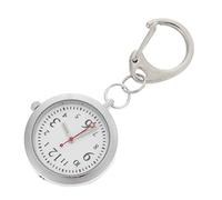 MAJORMENCH Night Glow Pocket Watch for Nurses and Women with Luminous Watch Hands, Stainless Steel Clip-on Design, Easy to Carry, for Hospital and Daily Work