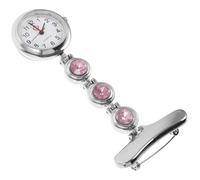 MAJORMENCH Nurses Fob Watch with Dazzling Inlay Design, Practical Alloy Clip-on Brooch for Students and Exams, Elegant and Unique Gift for Nurses and Nursing Professionals