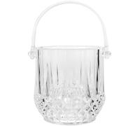 MAJORMENCH Plastic Ice Bottle Small Round Transparent Ice Bucket for Wine and Beer Storage Easy Clean Multi-Functional Design Ideal for Hotels and Social Gatherings