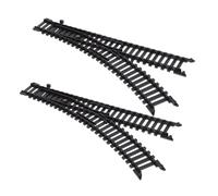 MAJORMENCH Plastic Train Track Replacement Parts Y Shaped Model Railroad Expansion for Educational Playsets Easy Assembly Railway Tracks for High Speed Train