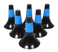 MAJORMENCH Plastic Training Marker Cones Easy to Carry 8pcs Resistant to Deformation for Football Training and Basketball Practice for Outdoor Agility Drills