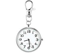 MAJORMENCH Pocket Watch with Sturdy Case and Keychain for Healthcare Workers Timing Procedures and Record Keeping