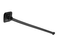 MAJORMENCH Portable Black Plastic Boat Flagpole Holder Small Flag Stand Easy to Install Multi-use Flagpole Base for Boating Adventure and Marine Environments