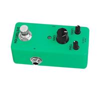 MAJORMENCH Portable Distortion Guitar Effector Mini Pedal Metal Electric Guitar Effect with Tone for Performance and Practice Sleek Green Design and Live Use