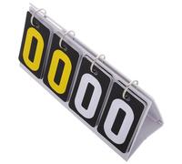 MAJORMENCH Portable Flip Scoreboard Paper Material Tabletop Sports Score Keeper Compact Size for Competitions and-the-go Use for Basketball and Table Tennis