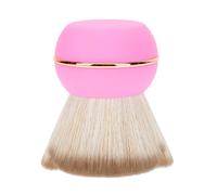 MAJORMENCH Portable Loose Powder Makeup Brush with Cat Claw Shape, Artificial Fiber and Silicone Material, Smooth Coverage, Suitable for Beginners, for Daily Use and Household Makeup