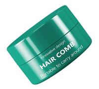 MAJORMENCH Portable Mini Hair Brush with Paddle Teeth Scalp Massage Detangling Comb for Gentle Knot Removal Lightweight Travel Hairbrush for Women