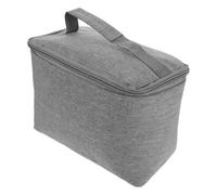 MAJORMENCH Portable Storage Bag Projector Case Waterproof Oxford Cloth Storage Bag Elegant Multifunctional Shockproof Handheld Rectangular Mobile Office Entertainment Grey