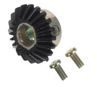MAJORMENCH Precision Bevel Gear Model for Creative Engineering Solutions with 20 Teeth, Compact Design, Iron and Plastic Construction, Suitable for Transmission Steering and Mechanical