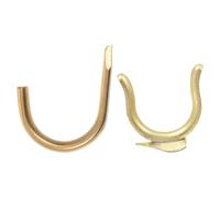 MAJORMENCH Premium Copper Front and Back Finger Hooks for Trumpet Players, Easy to Carry, Small and Light, of Golden Trumpet Finger Hook Accessories for Musical Instrument Supply