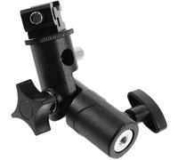 MAJORMENCH Professional E Type Flash Umbrella Stand Bracket with Swivel Mount for Dslr Camera Flash Compatible with Light Stands Suitable for Photography Studio and Outdoor Use