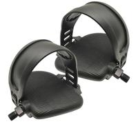 MAJORMENCH Professional Gym Cycle Pedals 2pcs Set Left Right Replacement Parts for Exercise Bikes Indoor Fitness Bike Accessories Compatible with Stationary and Outdoor Bicycles