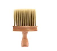 MAJORMENCH Professional Neck Duster Brush Hair Cutting Tool for Barber Shops and Homes, Convenient and Practical, Lint-free with Wooden and Fiber Hair Material, Beautiful Design for Haircut