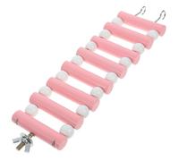 MAJORMENCH Rat Wooden Suspension Ladder for Small Animals Cage Offering Activity and Training Opportunities