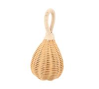 MAJORMENCH Rattan Baby Hand for Newborns Handcrafted Pear-Shaped Design Soft and Safe Grasping for Sensory Play and Comforting Babies